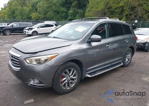 2015 Infiniti Qx60 Base (Cvt) from USA, damaged, VIN 5N1AL0MM8FC515761